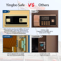 Double Door Design Home Electronic Lock Safe Box